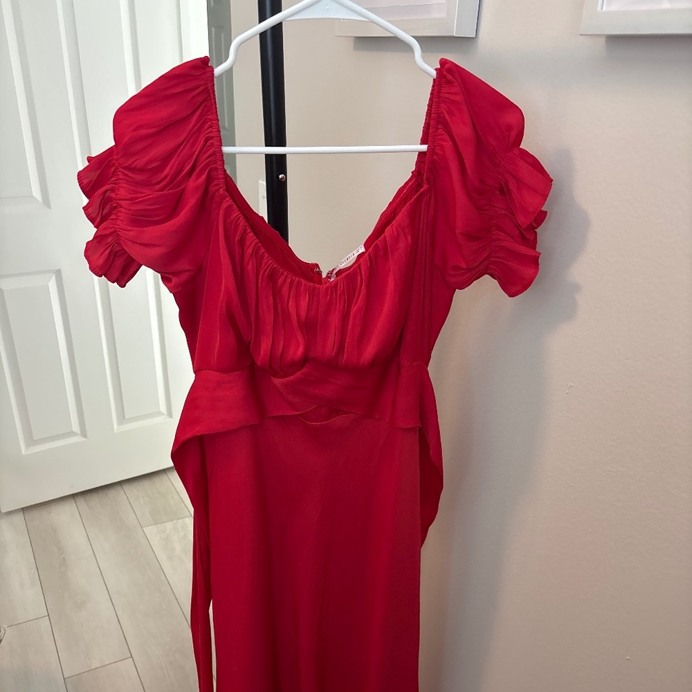 Red Hello Molly Wedding Guest Dress - Never worn